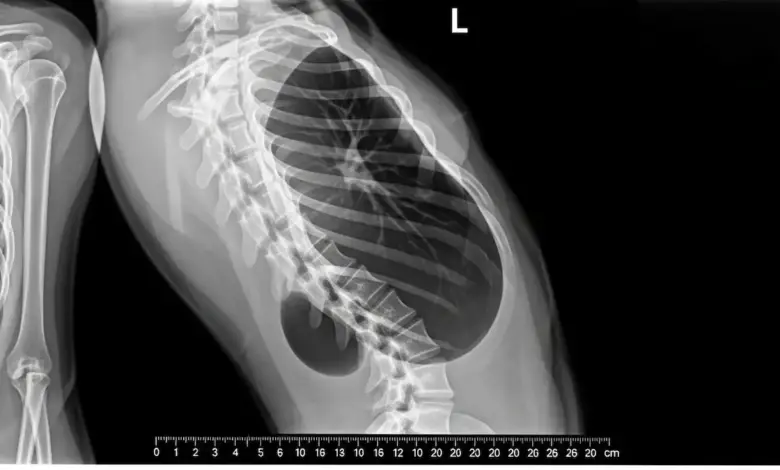 Hemivértebra congênita